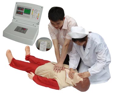 触电急救训练模拟人｜液晶彩显高级电脑心肺复苏模拟人