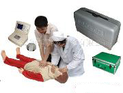 触电急救训练模型|大屏幕液晶彩显高级电脑心肺复苏模拟人