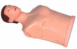 触电急救培训模型｜半身心肺复苏训练模拟人(简易型)