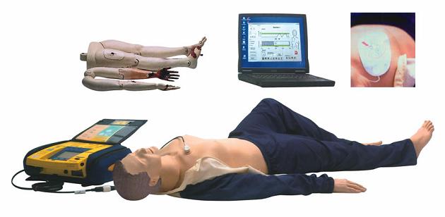 心肺复苏AED除颤模拟人三合一