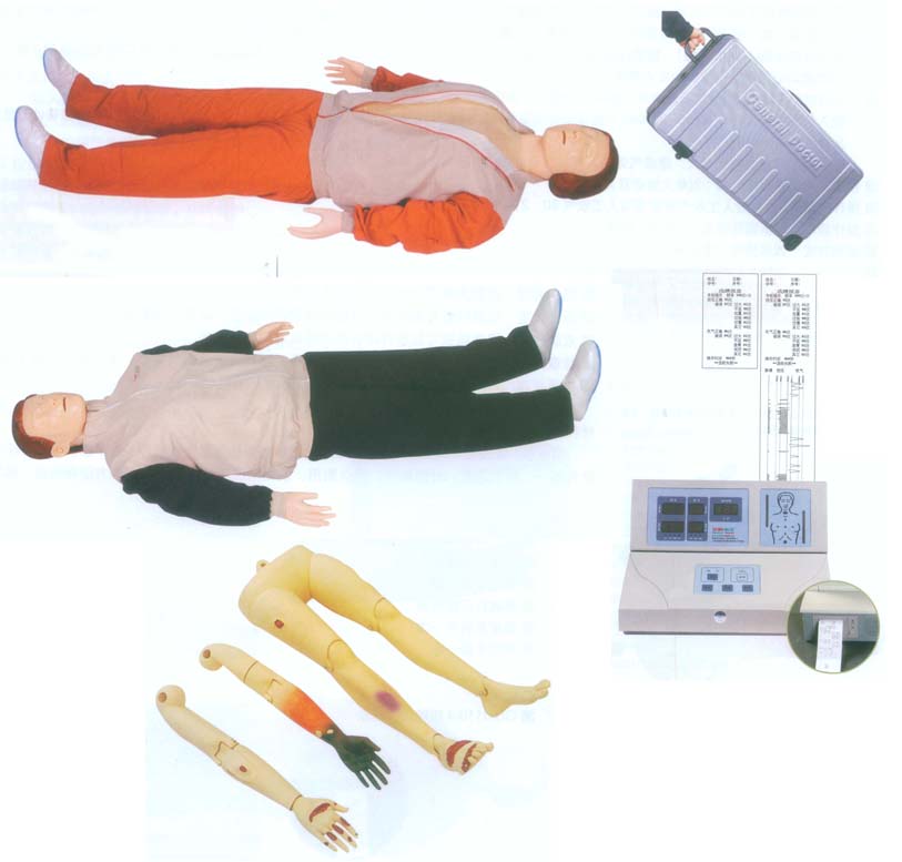 高级自动电脑心肺复苏模拟人