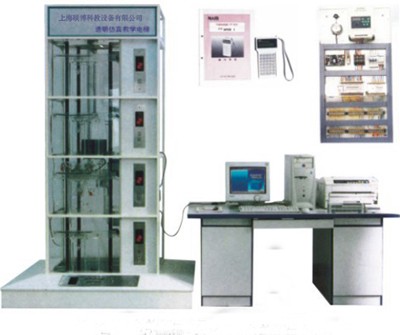 透明仿真教学电梯模型