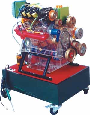 解放发动机模型