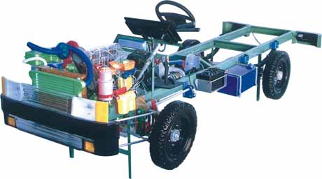 南京依维柯整车透明教学模型