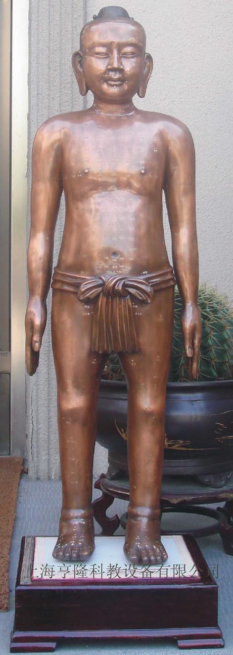 针灸铜人|仿古针灸铜人|铜人针灸模型(真铜全铜 85CM 成人中型)