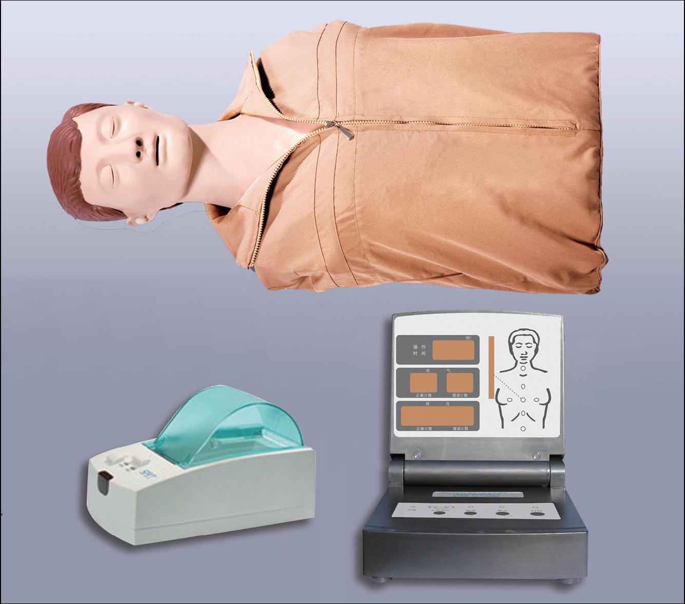 触电急救橡皮人|高级半身心肺复苏模拟人