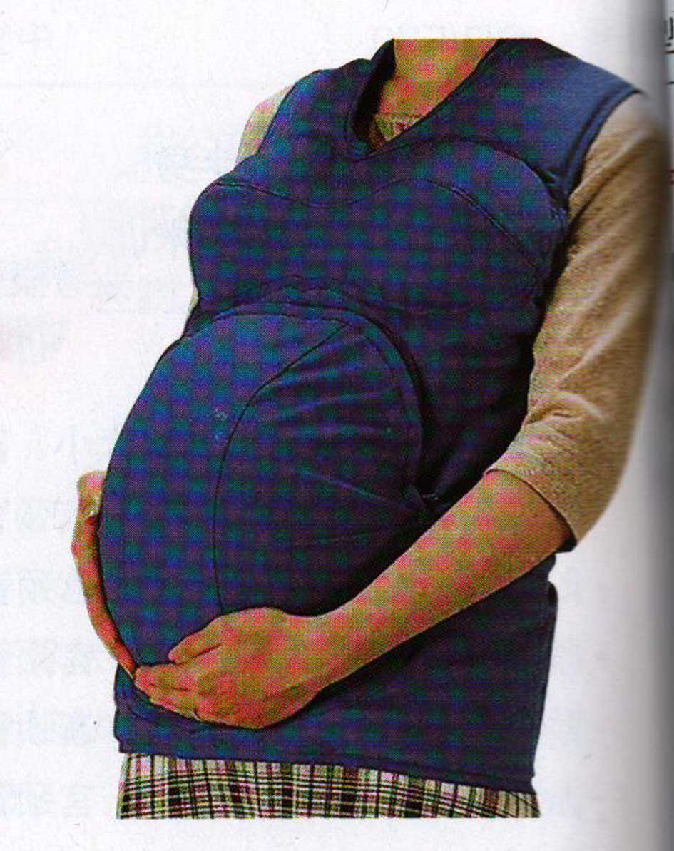 高级着装式孕妇模型