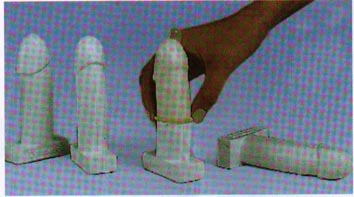 高级男性避孕套练习模型