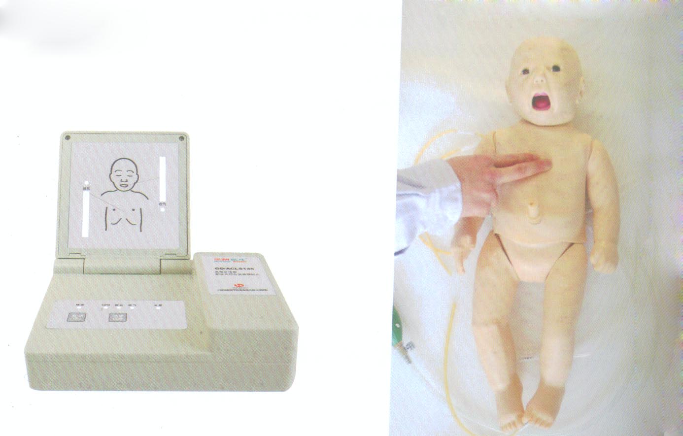 高级多功能新生儿综合急救训练模拟人（高级生命支持、单片机控制）