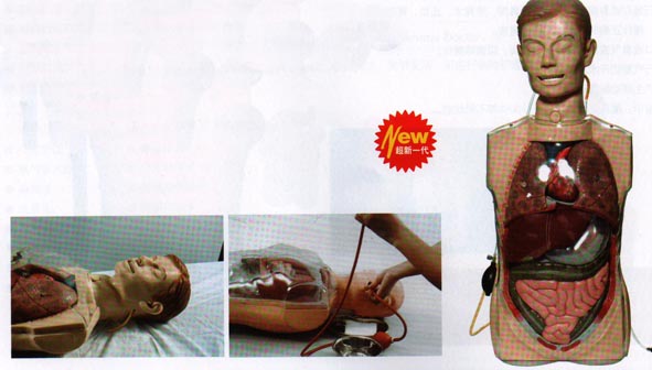 多功能透明洗胃训练模型