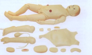 多功能三岁儿童护理模拟人