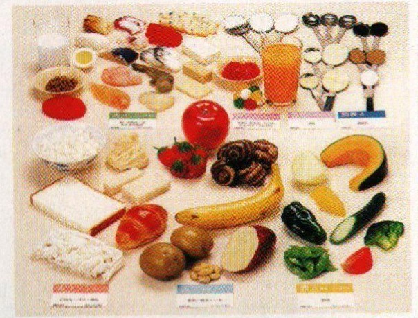 常用基础食品食物模型