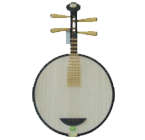 敦煌635-白木月琴