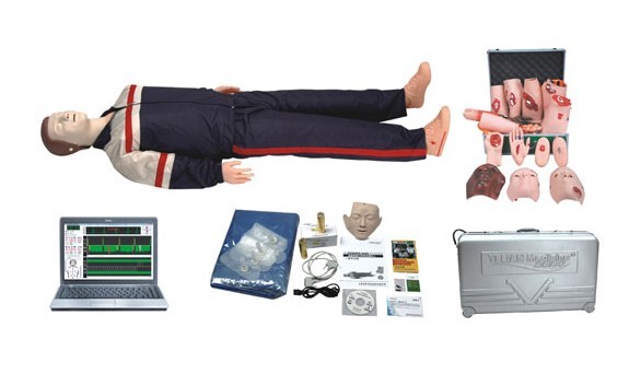 电脑高级心肺复苏与创伤模拟人（计算机控制二合一功能）