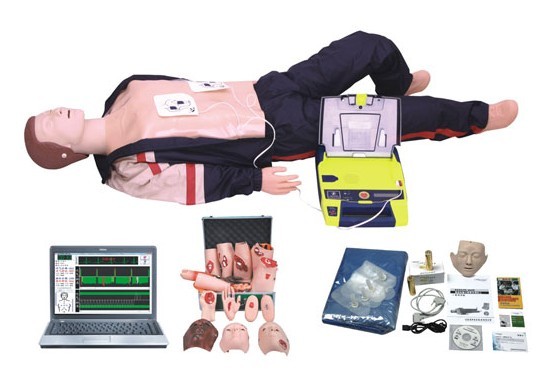 电脑高级心肺复苏、AED除颤仪、创伤模拟人（计算机控制三合一）
