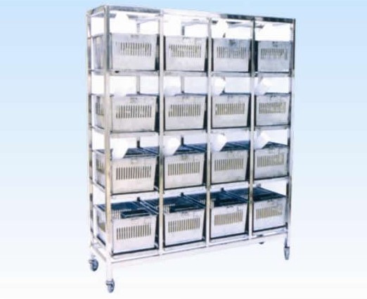 全不锈钢大白鼠笼架