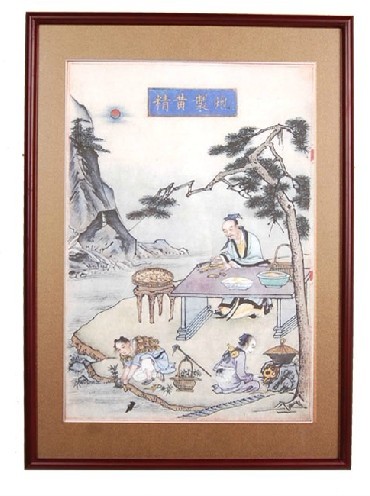 黄精 草药炮制图