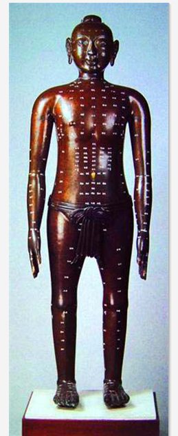 仿清代光绪针灸铜人模型