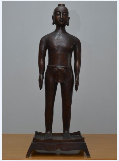 仿明代针灸铜人模型