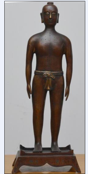 仿明代针灸铜人模型