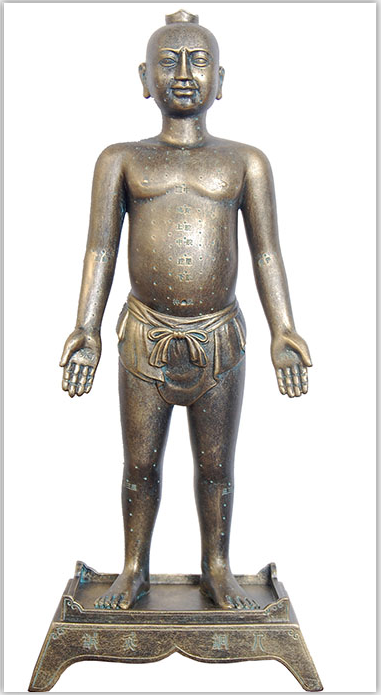 针灸铜人模型|仿宋天圣针灸铜人